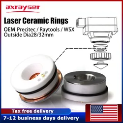 Laser Ceramic Ring Nozzle Holder 28/32mm OEM Precitec Raytools WSX Fiber Head P0571-1051 KT CON Procutter Lightcutter BT230 240