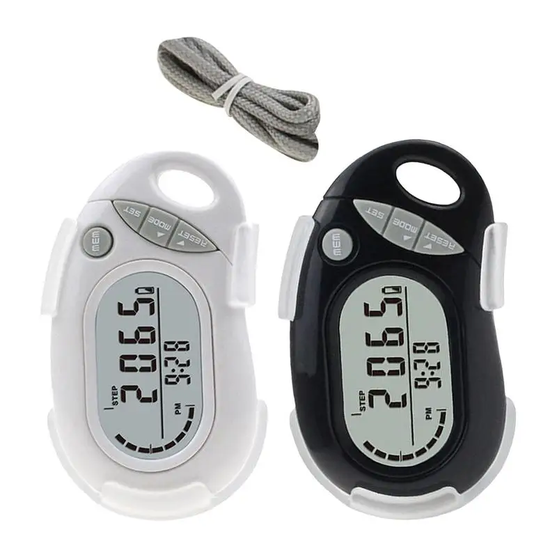 

Simple Pedometer Simple Step Counter With Large Digital Display Removable Clip Step Tracker For Men Women Kids Adults Seniors