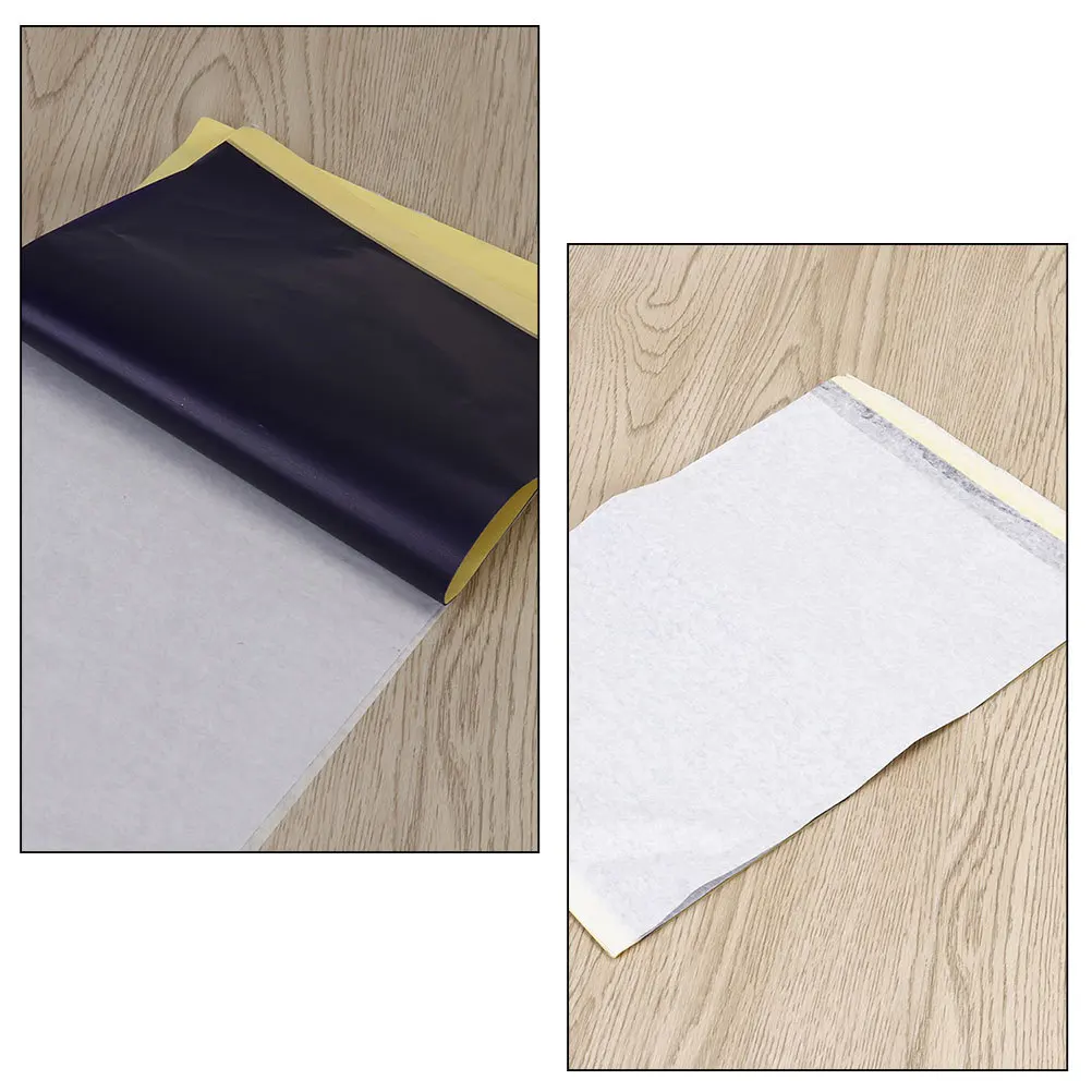 

50pcs Transfer Paper Reusable Diy Stencil Sheet For Heat Copy Craft Tracing Accessory Thermal Printing Tool