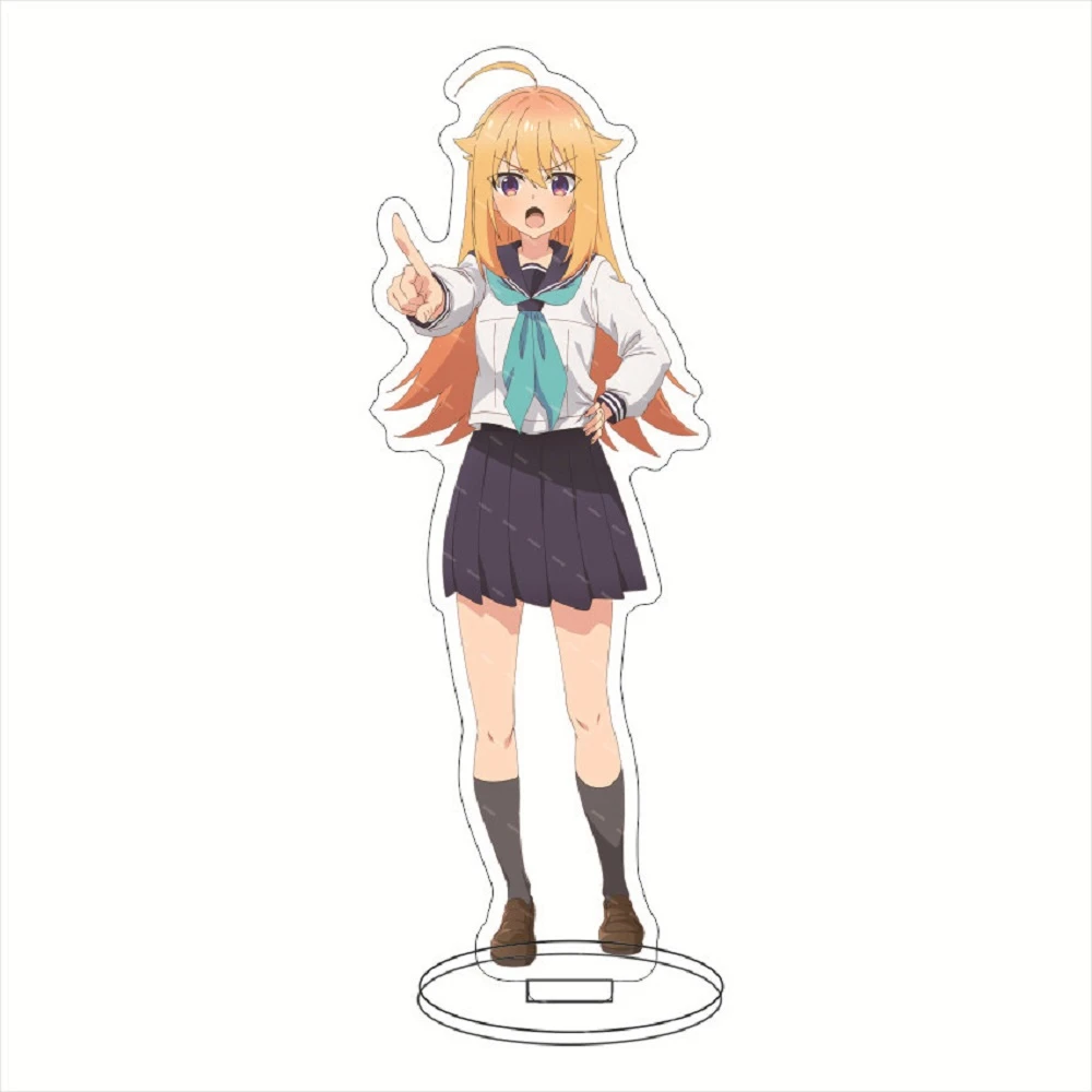 Charm Anime My Deer Friend Nokotan Noko Shikanoko Acrylic Stand HD Figure Desktop Ornament Collection About 15cm For Fans Gifts