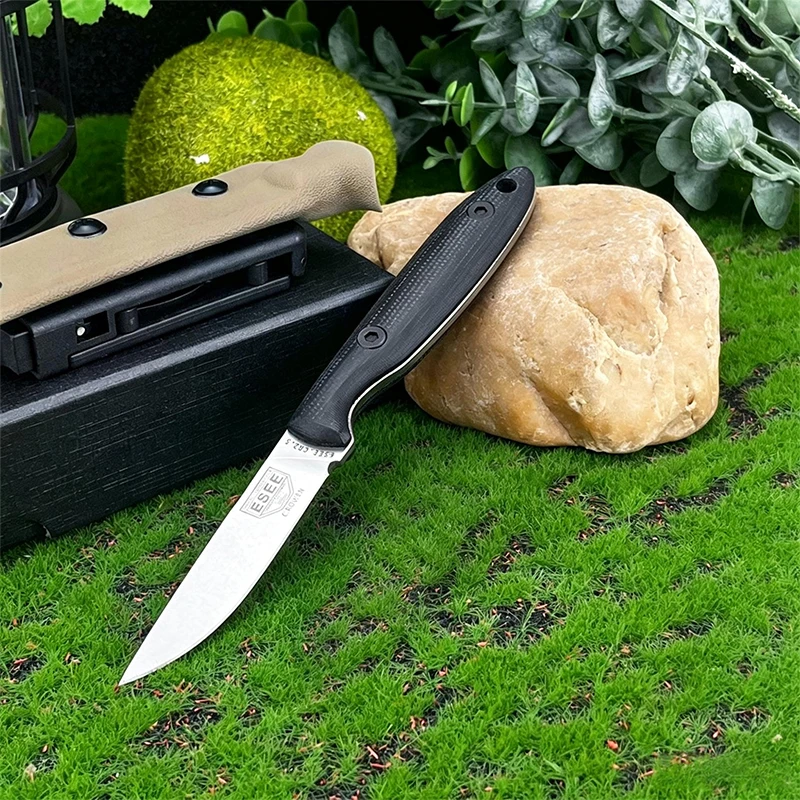 NEW Hight-quality Outdoor Camping Straight Knife with K Sheath Portable Multi-purpose Adventure Fishing Cutting EDC Knife - view 3