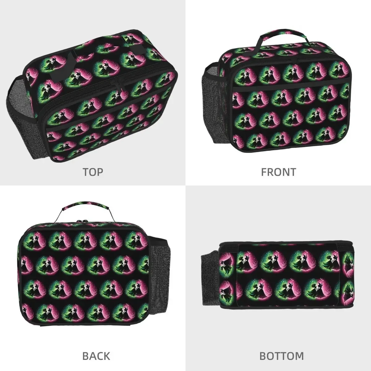 Elphaba And Glinda Wicked The Musical Insulated Lunch Bag for Women Kids Leakproof Food Boxes Thermal Lunch Box Tote