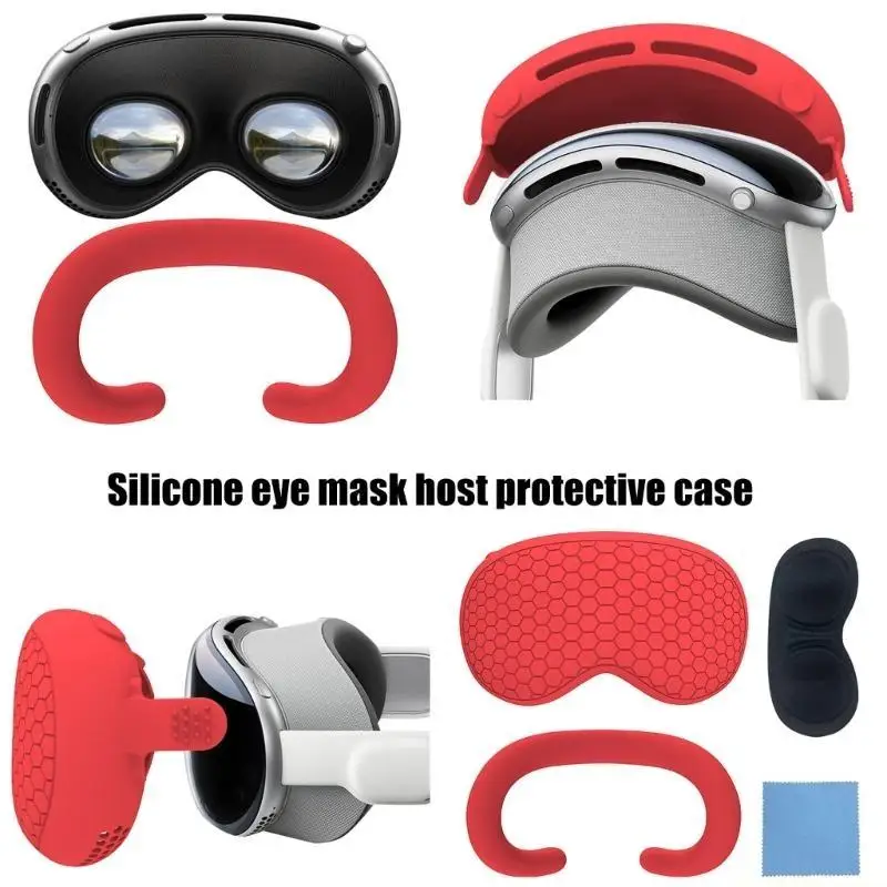 

E56B Protective Silicone Sleeve Case for VR Glasses Lens Protective Pad