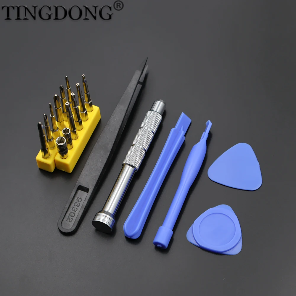 Game Console Disassembly Screwdriver Tool Kit 1SET, Repair Accessories for Switch, New 3DS, PS3 PS4 Slim, Wii, DS Lite, GBA PSP
