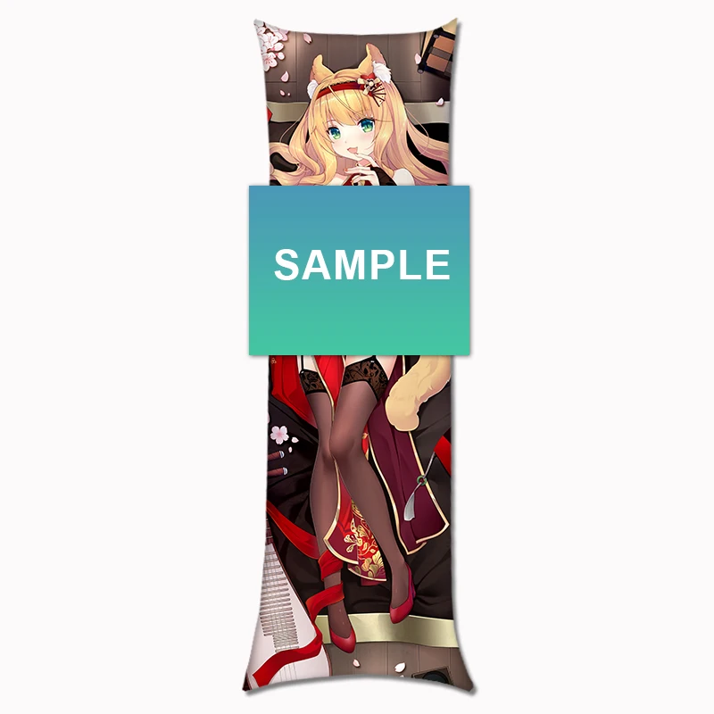 Japanese Anime NEKOPARA Clone Sexy Dakimakura Cozy Otaku Pillow Long Liner Bed Cover Gifts LCX