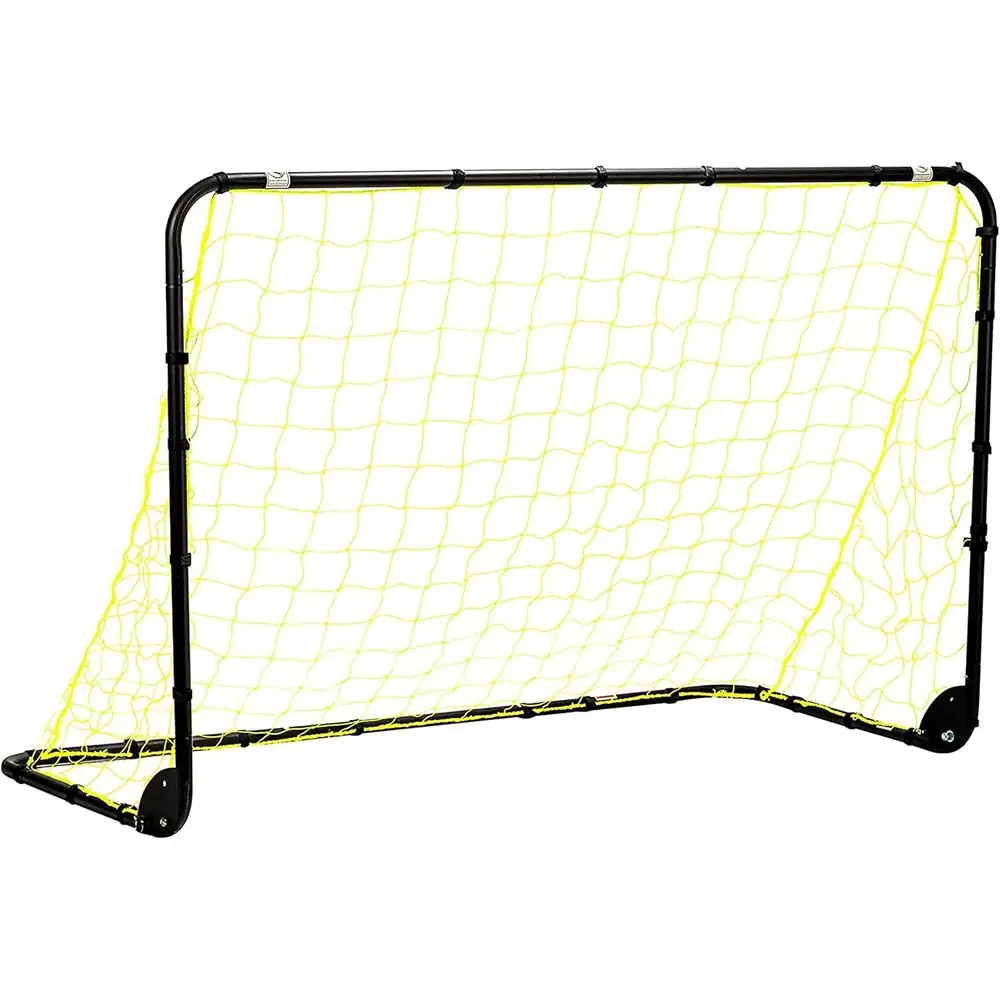 

Portable Steel Soccer Goals for Backyard Play - Suitable for Adults and Youth with Nets and Ground Stakes - Available in Multipl