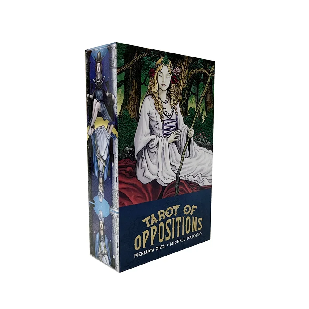 New Large size sturdy deck  Tarot Of Oppositions Tarot Cards with Guide Book  tarot Cards for Beginners.A 78-Card Deck