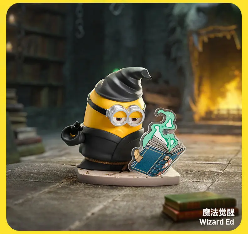 Original POPMART Minions The Monsters Blind Box Figuren Anime-Spielzeug Desktop-Ornamente Sammlerstücke Deko Überraschungs-Mystery-Geschenkbox – Detail 6