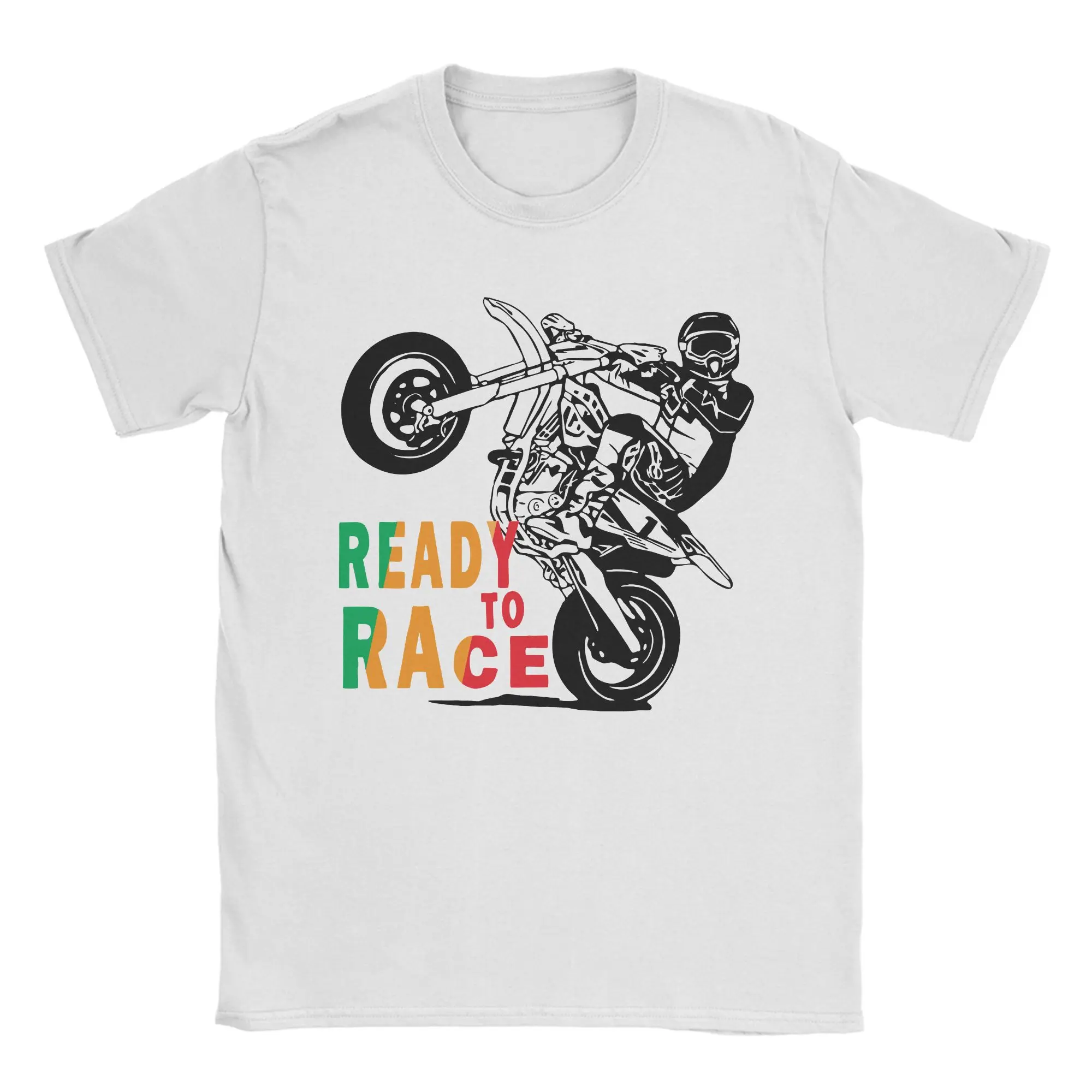 Vintage Ready To Race Championship T Shirt For Men Women Round Neck Short Sleeve Top Tee  100%Cotton Summer Tops