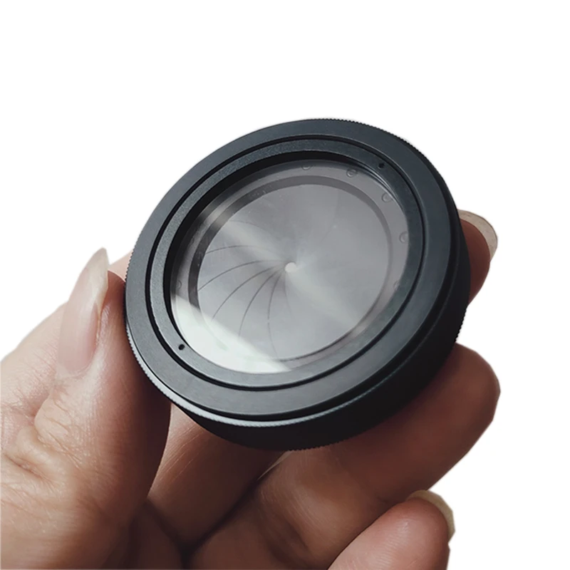 Adjustable Aperture 1.5-26mm Iris Diaphragm M30 To M37 Camera Lens Module DIY Retrofit Night Vision Adapter Ring With Glass