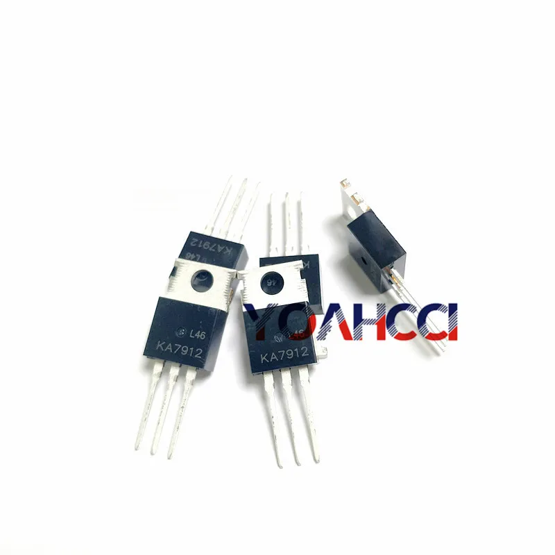 KA7912 10pcs/lot Brand New Spot Ka7912 TO220 Transistor PNP Triple-Terminal Voltage-Regulator Tube Large Chip Current in stock