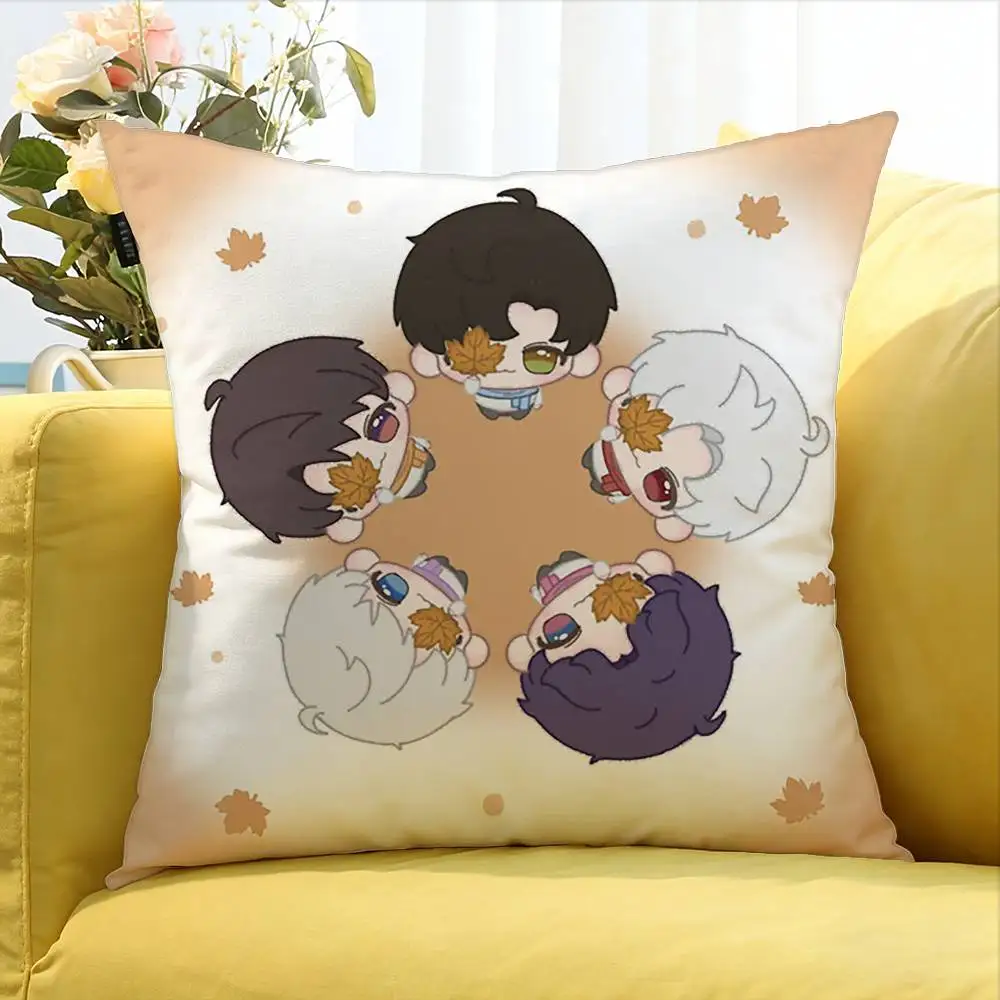 Game Love and Deepspace   Various Sizes Square Pillow Case For Car Home Bedchamber Decor