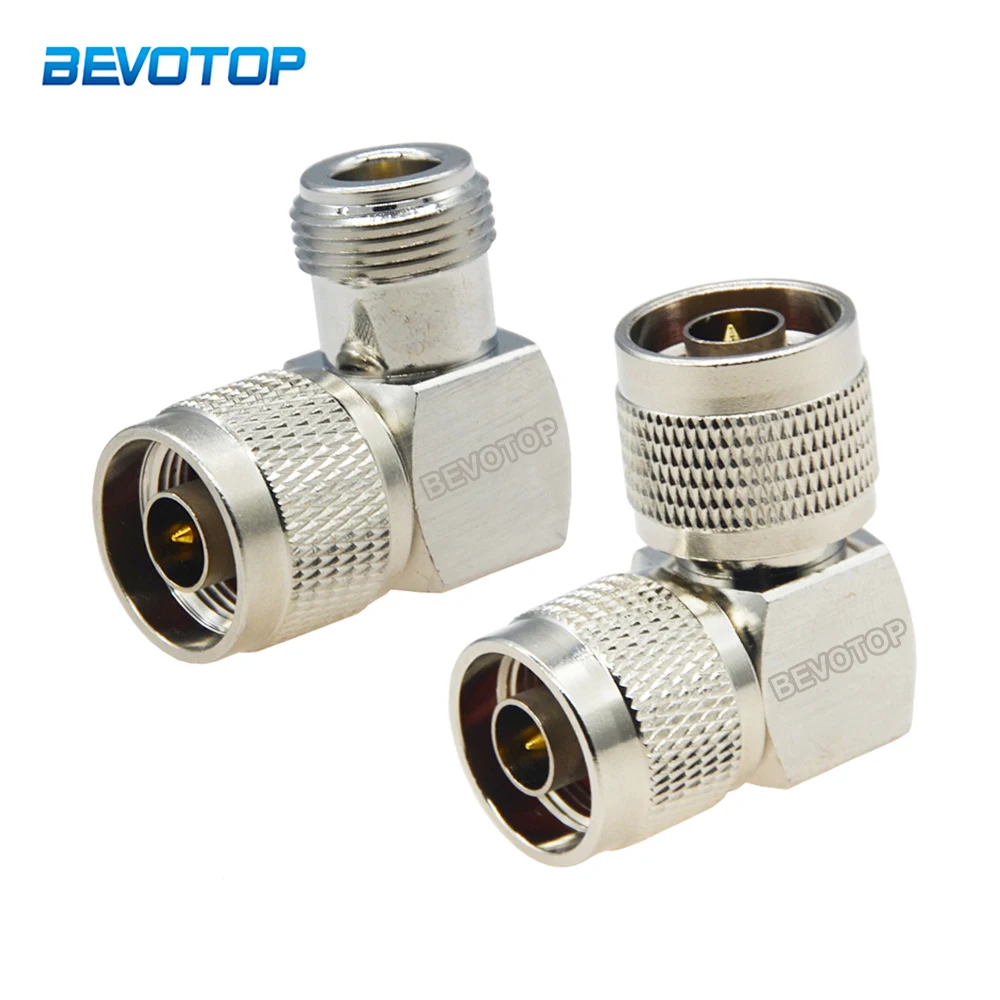 

1 Pcs N Type Male Plug to Female Jack Right Angle 90 Degree Adapter 50 Ohm RF Coaxial Connector