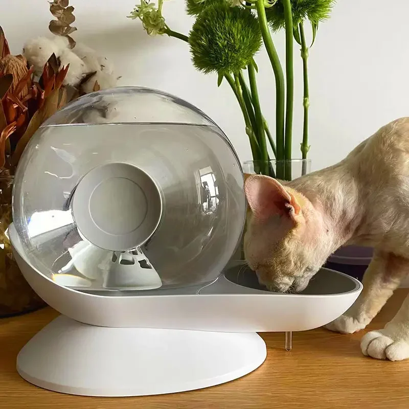 2.8L Cat dog Water Fountain Snail shaped Automatic Drinker For Cats Pets Water Dispenser Filter Large Drinking Bowl Accessories