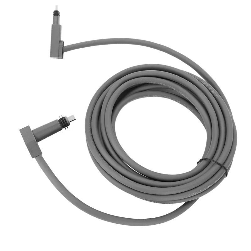 

Спутниковый кабель, водонепроницаемый, многофункциональный, прямоугольный, сменный кабель для спутникового телевидения Gen 2, 16,4 фута/5 м, 15 футов/4,6 м