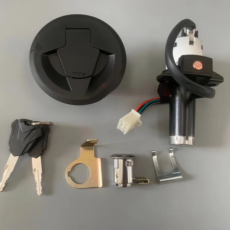 

Аксессуары для мотоциклов, набор ключей для дверного замка, крышка переключателя зажигания, крышка для топливного бака, крышки газа, замок для фотоэлементов f, h, k, l, v, z