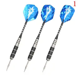 3 Pieces In A Pack 22g Anti-fall Needles Full Metal Darts Set Safety Video Game Darts Indoor Soft Darts Steel Shaft Darts