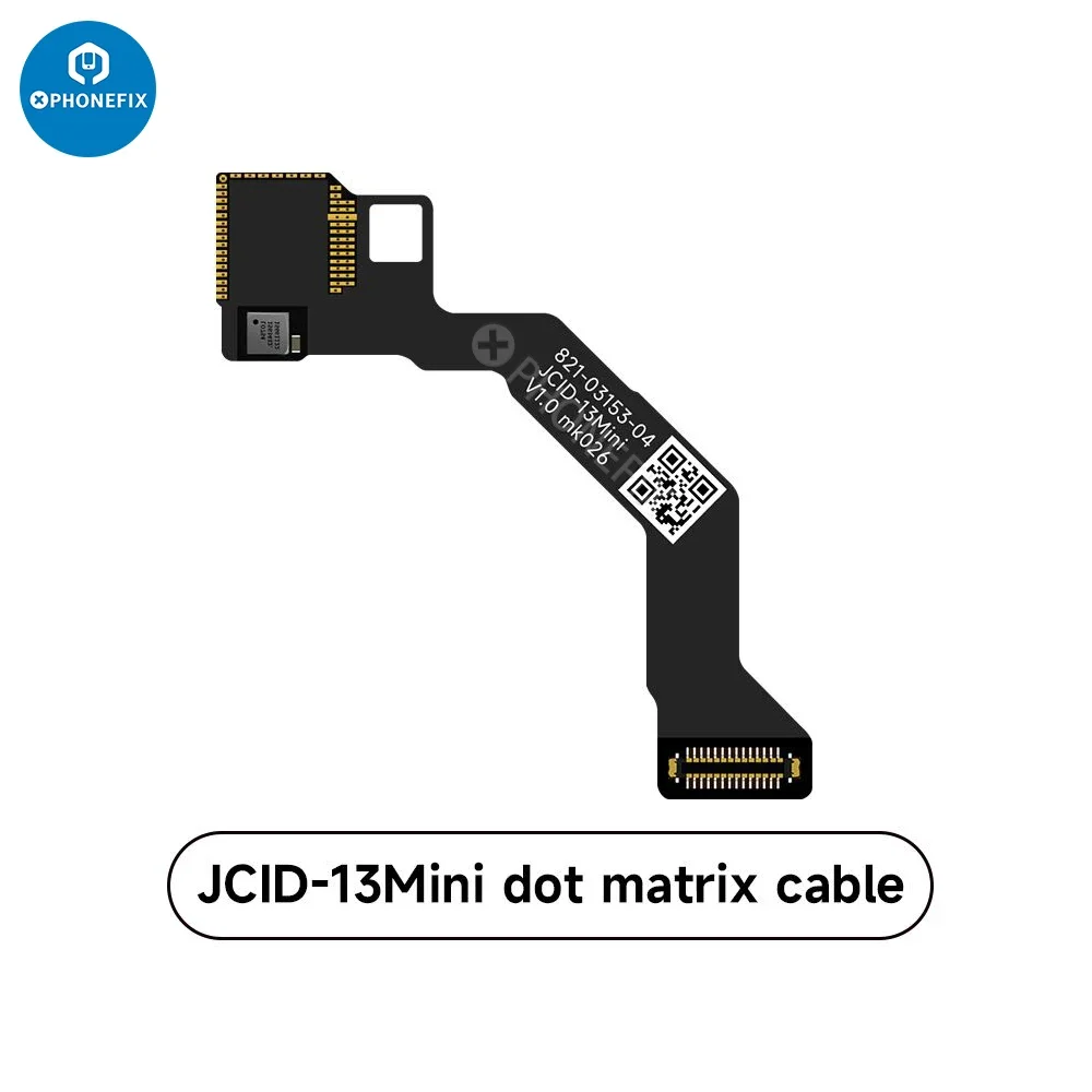 JC Dot Projetor Cabo Flex para Programador Face ID, JCID Pro1000s, JC Dot Matrix Modelo de Detecção para iPhone X-16 Pro Max Repair
