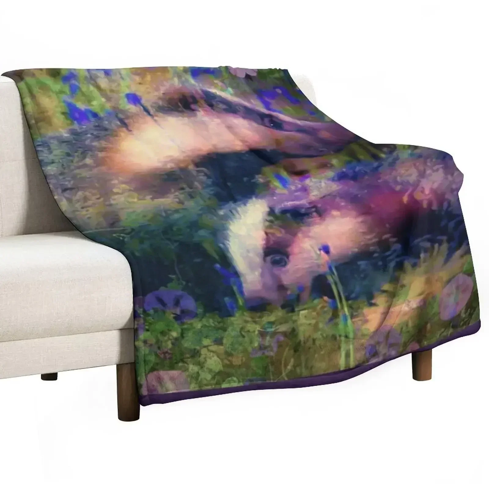 

Mother Keeps Watch Throw Blanket Cozy Microfiber Throw Blanket for Home Bedroom