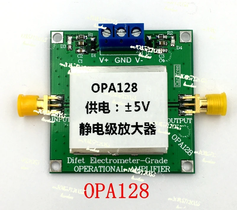 

Applicable to Electrometer-Grade Operational Amplifier Opa128 Low Bias, Low Offset, 110dB Gain, High Resistance, with Shielding