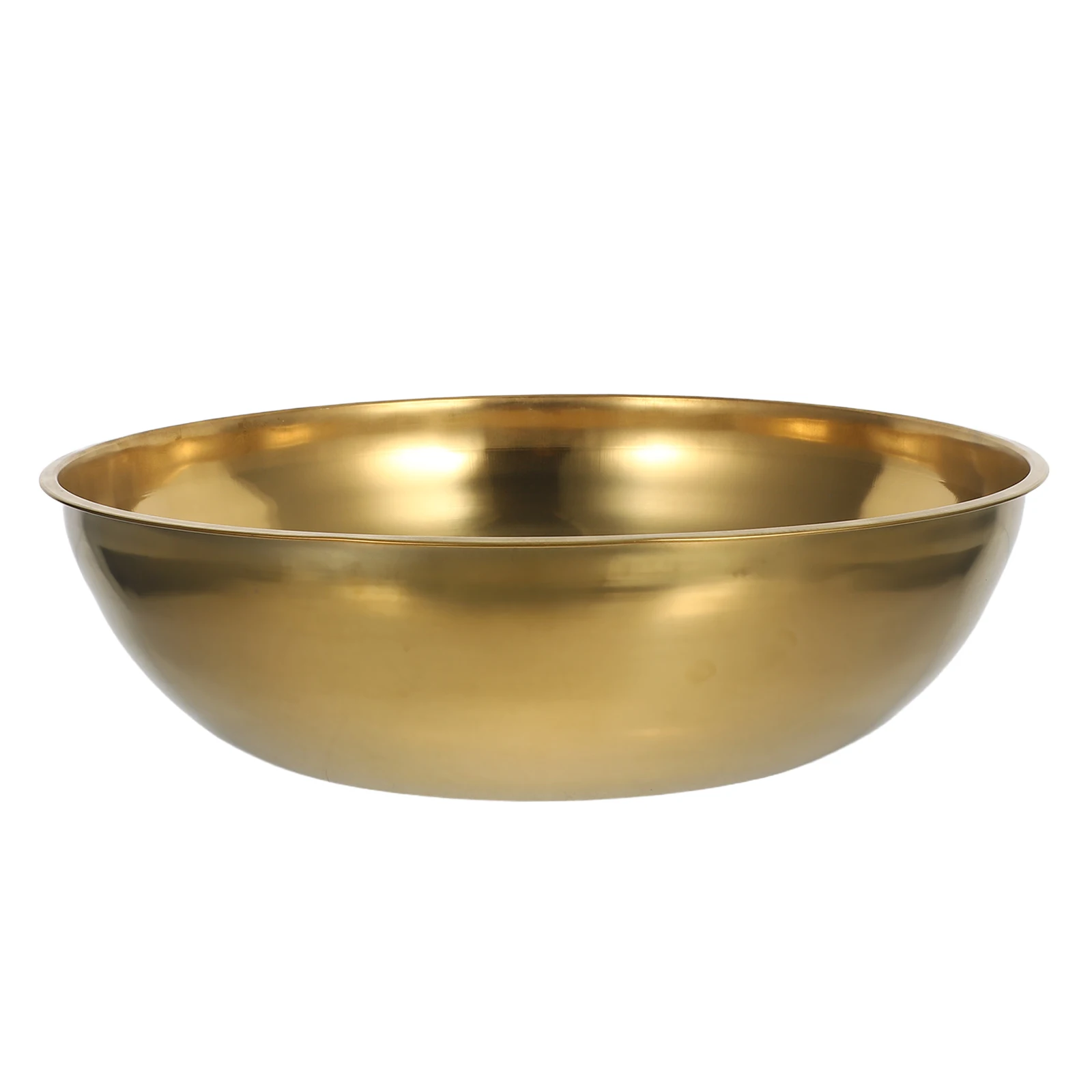Stainless Steel Vegetable Basin Kitchen Sink Bowl Heavy Duty Thickened Washing Bowl for Face Dough Salad Large Durable Old