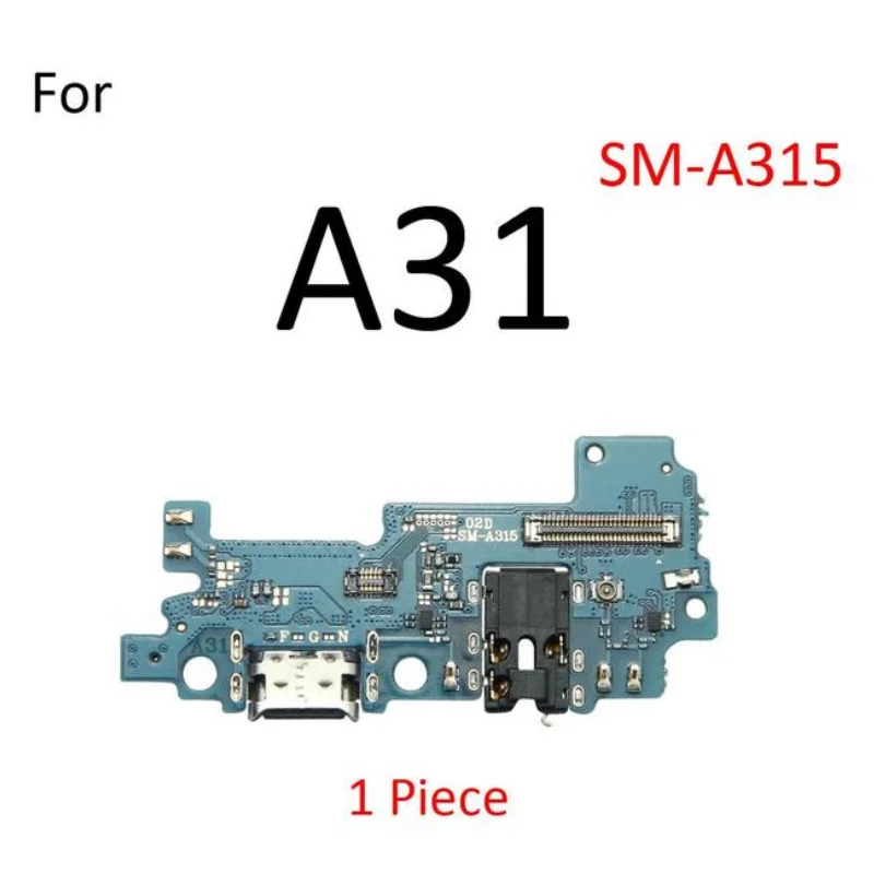 USB Charging Port Connector Board Flex Cable With Microphone Mic For Samsung Galaxy A01 A02 A11 A12 A22 A31 A32 4G 5G  A03S image 4