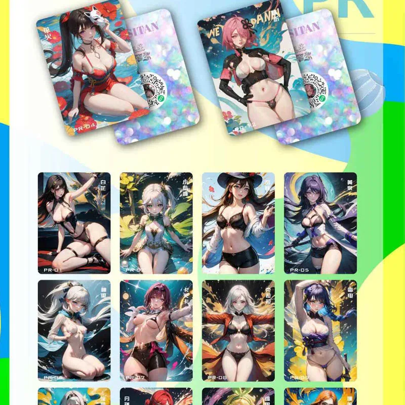 Goddess Story Collection Card Meika Company Wave4 Color Changing Liuli Card Girl Booster Box Anime Games Trading Cards