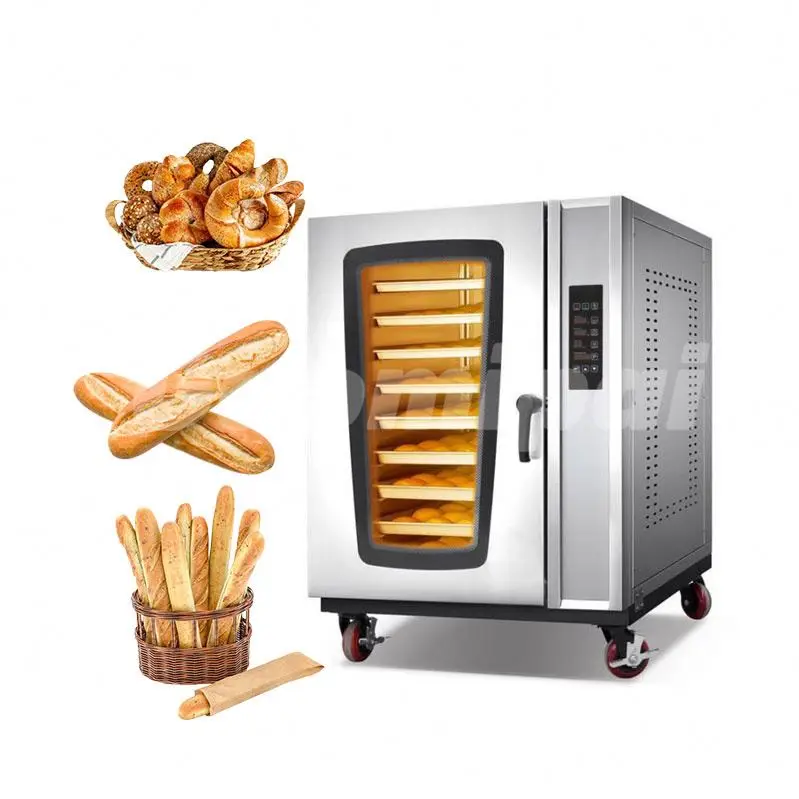 

Bread Baking Machine Tabletop Convection Oven Flow Oven Bread Cake Electric Gas Industrial Baking