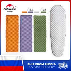 Naturehike Inflatable Mat Ultralight 5.8 High R Value Warm Sleeping Pad Portable Outdoor Camping Tent Single Moisture-proof Mats
