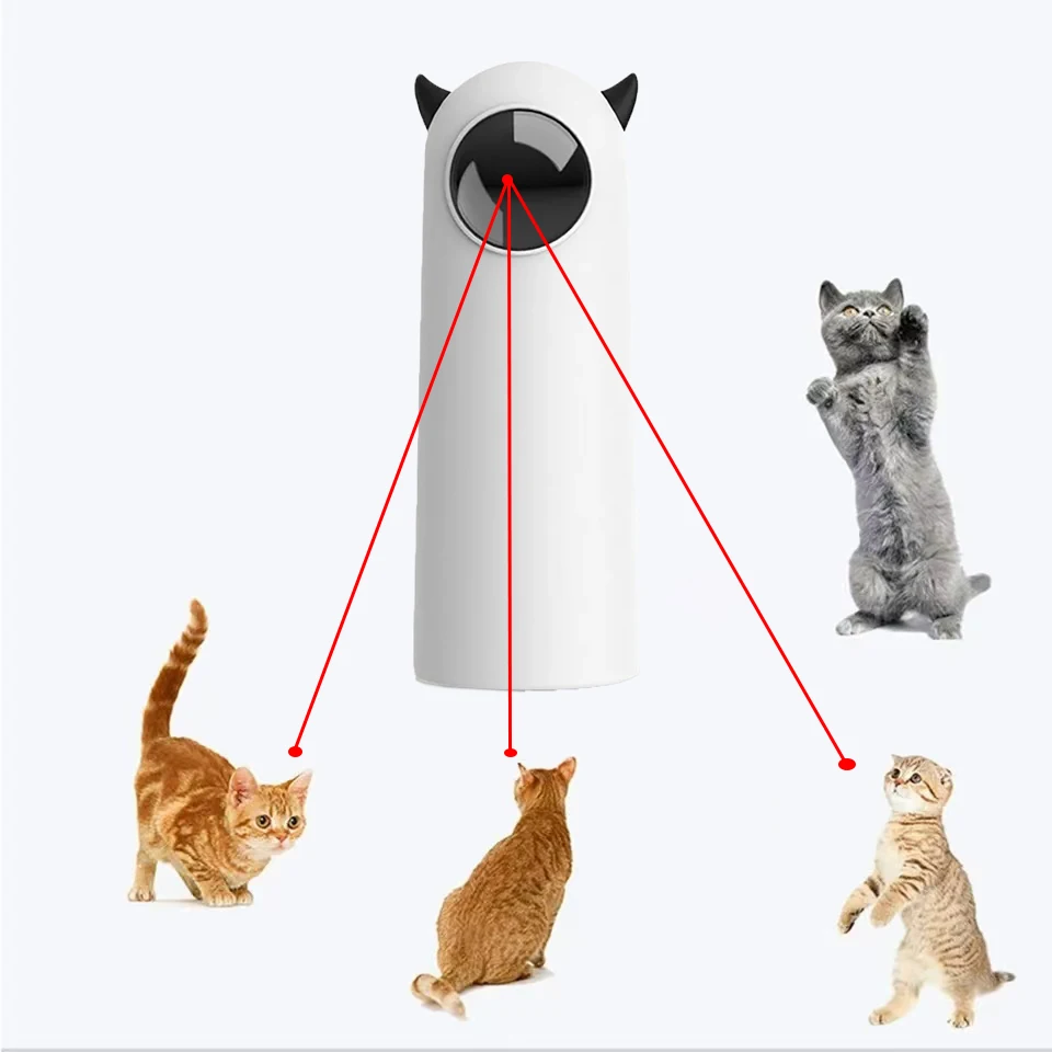 

Automatic Infrared Point Cat Interactive Smart Teasing Pet Led Laser Indoor Cat And Dog Toy Accessories Handheld Electronic Toys