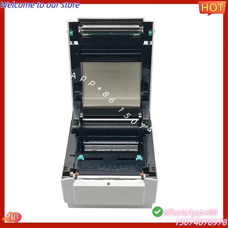 2026 4x6 Label Sticker Barcode Printer with Auto Cutter Wireless Bluetooth USB Lan Thermal Printers Optional 203/300dpi