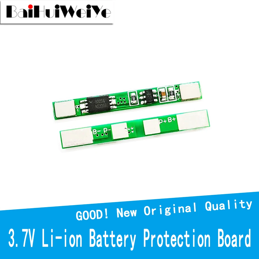 5PCS 1S 3.7V 3A Li-ion BMS PCM Battery Protection Board Pcm For 18650 Lithium Ion Li Battery