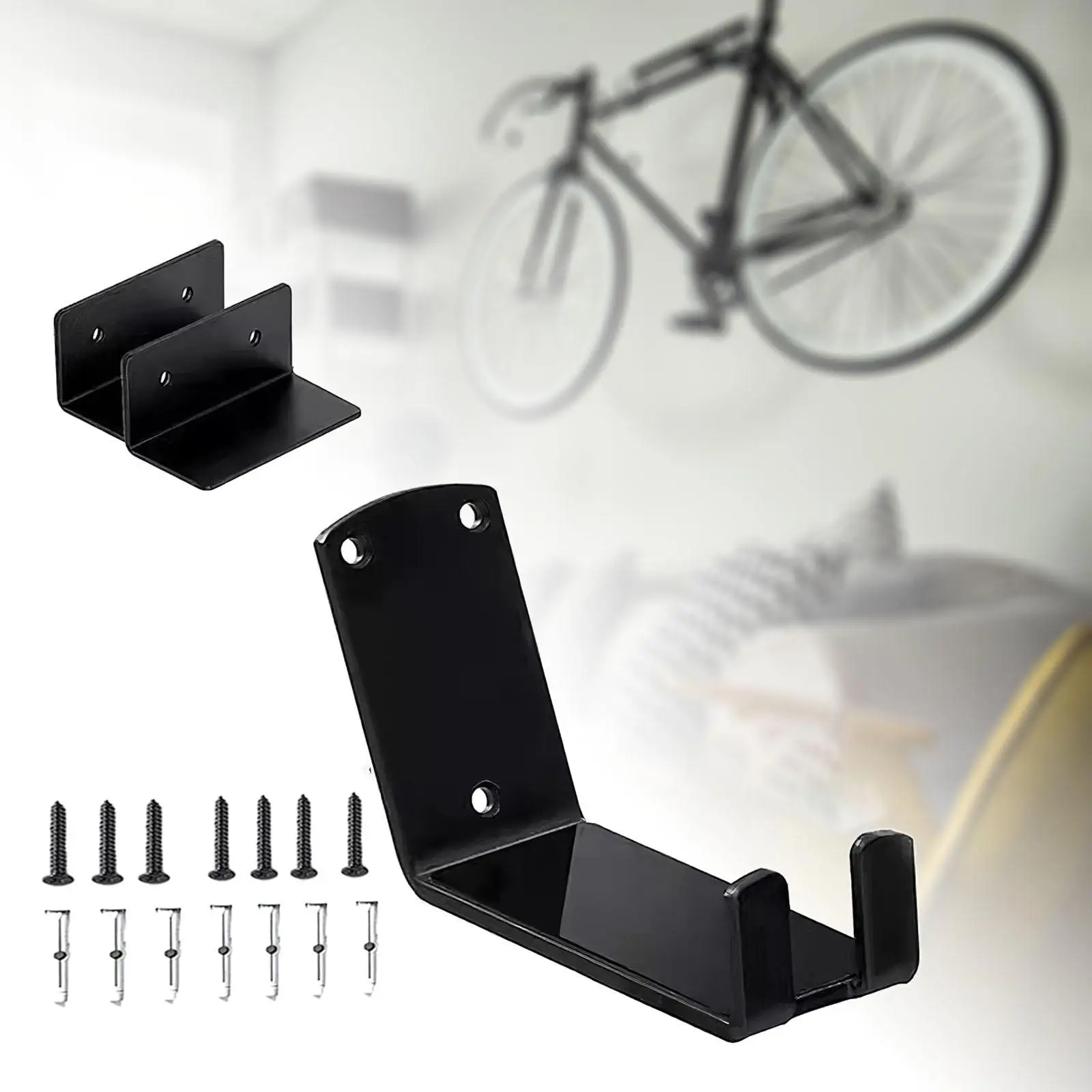 Wall Mount Pedal Hanger Bike Storage Hanger for Road Bikes House Garage