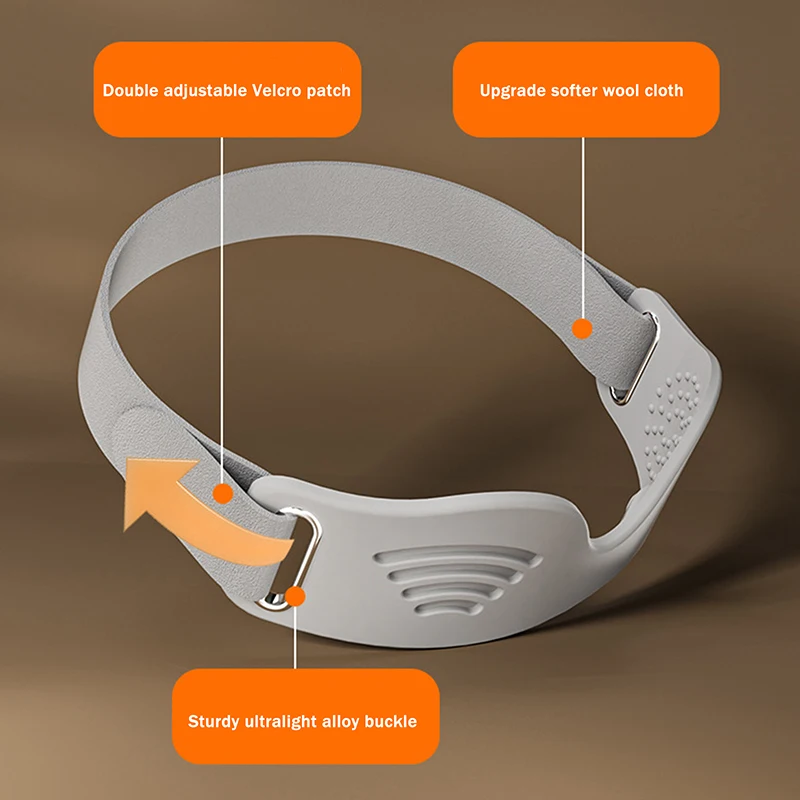 حزام دعم وتر الركبة من السيليكون قابل للتعديل، مثالي لتشغيل كرة القدم، دعامة التهاب الأوتار الرضفي #4