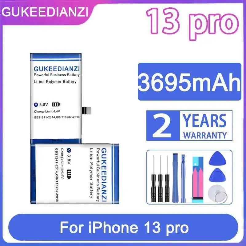 

Надежный блок питания, аккумулятор для мобильного телефона Apple Iphone 13 Pro, высокая совместимость, 3695 мАч
