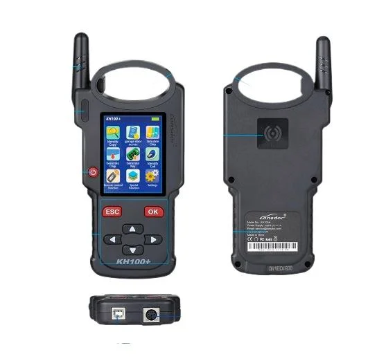 Lonsdor KH100 + مبرمج المفاتيح عن بعد KH100 مبرمج مفتاح السيارة التلقائي رقاقة الجيل KH100 Plus رقاقة محاكاة ل 4D 46 48