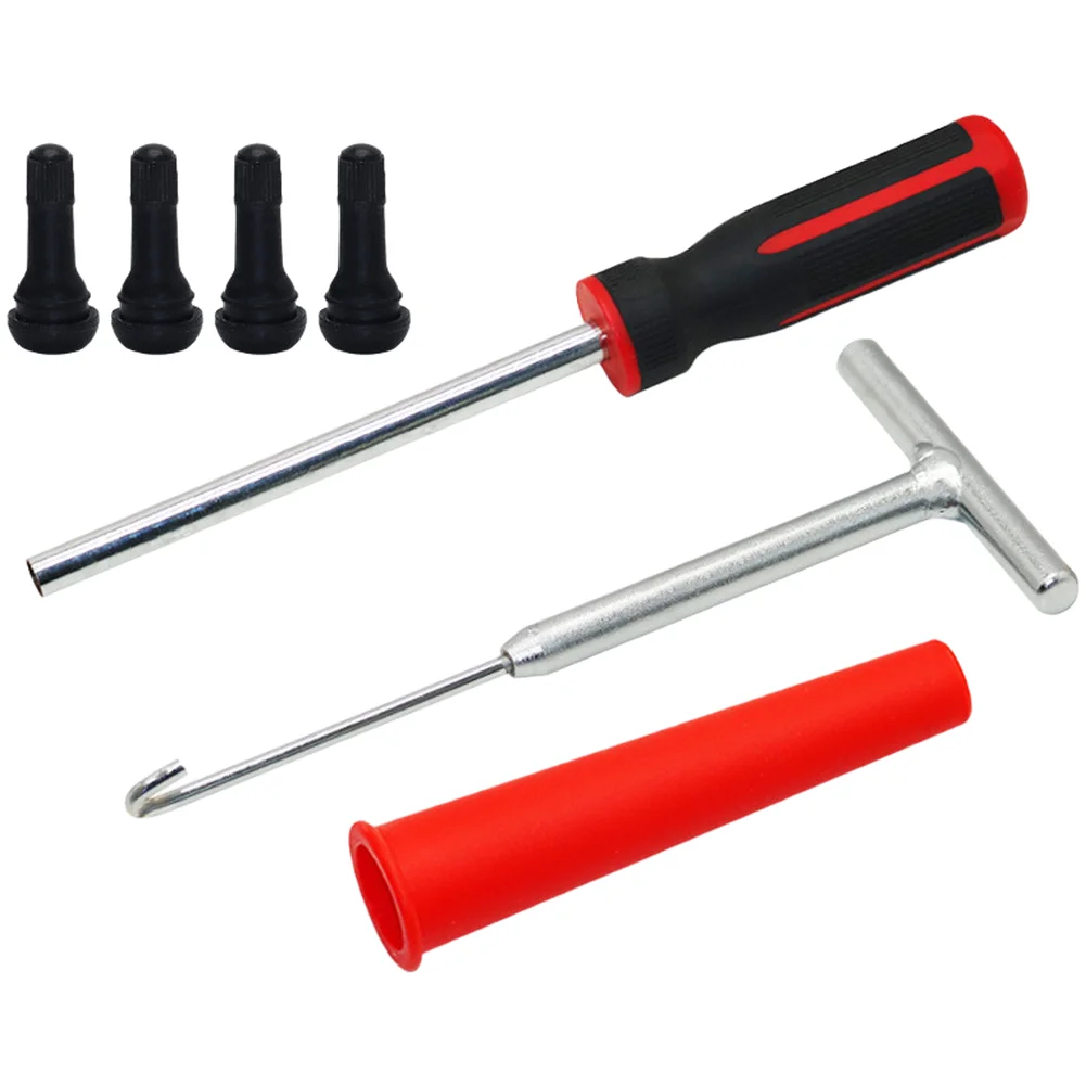 For Cars Trucks for rvs Tubeless Tire Repair Tire Valve Stem Tool For Tire Maintenance A Ergonomic T-handle Design
