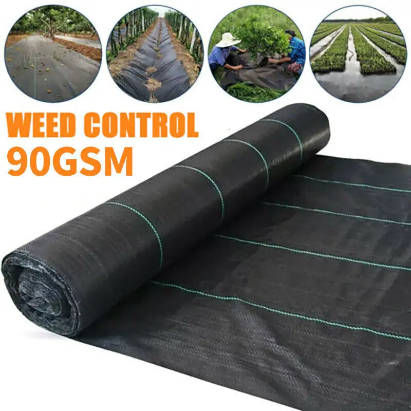 2M*10M Heavy Duty Control Fabric Anti Weed Membrane Landscape Garden Cover