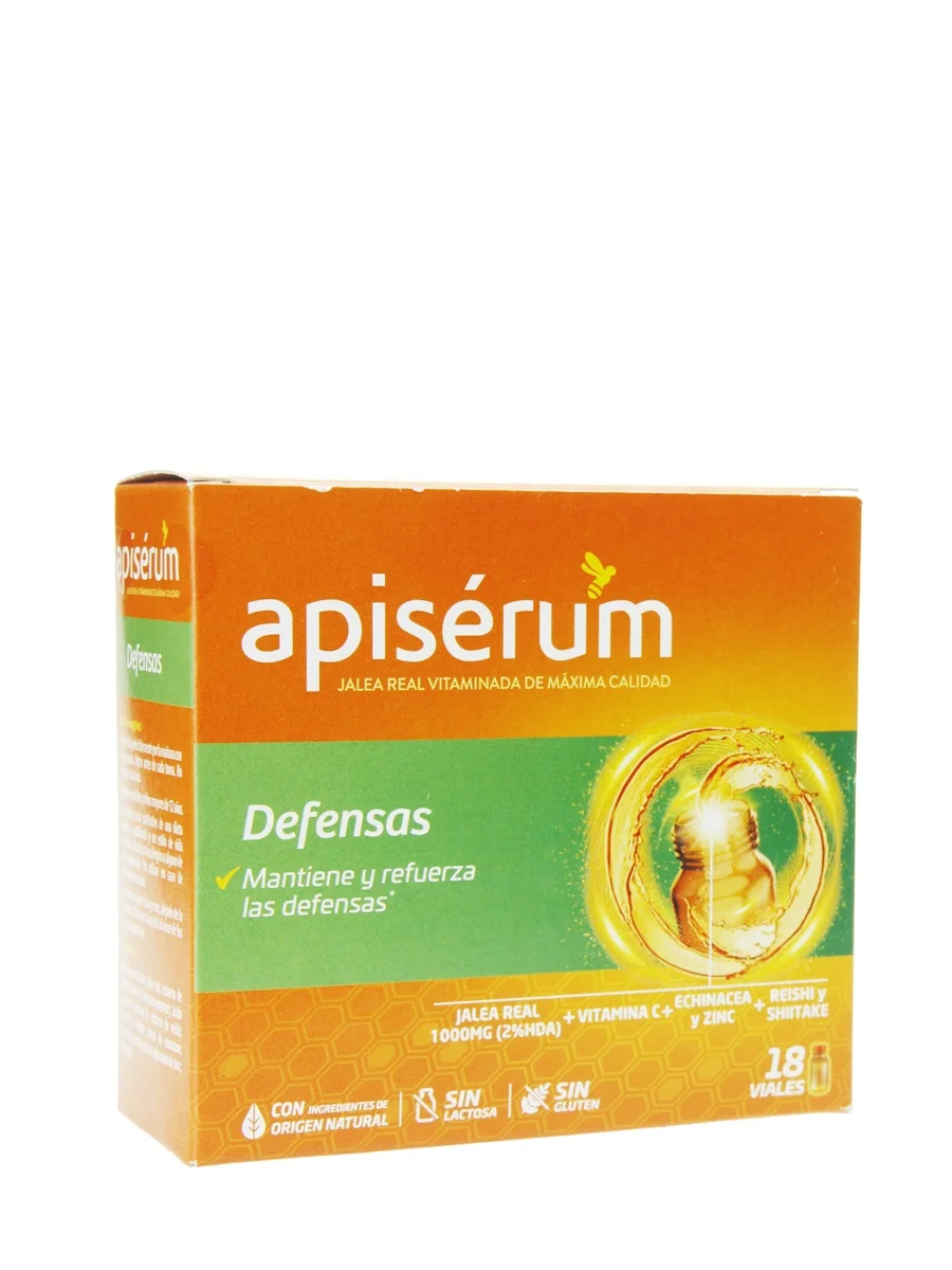 Apisérum 18 vials defenses-royal jelly of the highest quality that maintains and reinforces the defenses