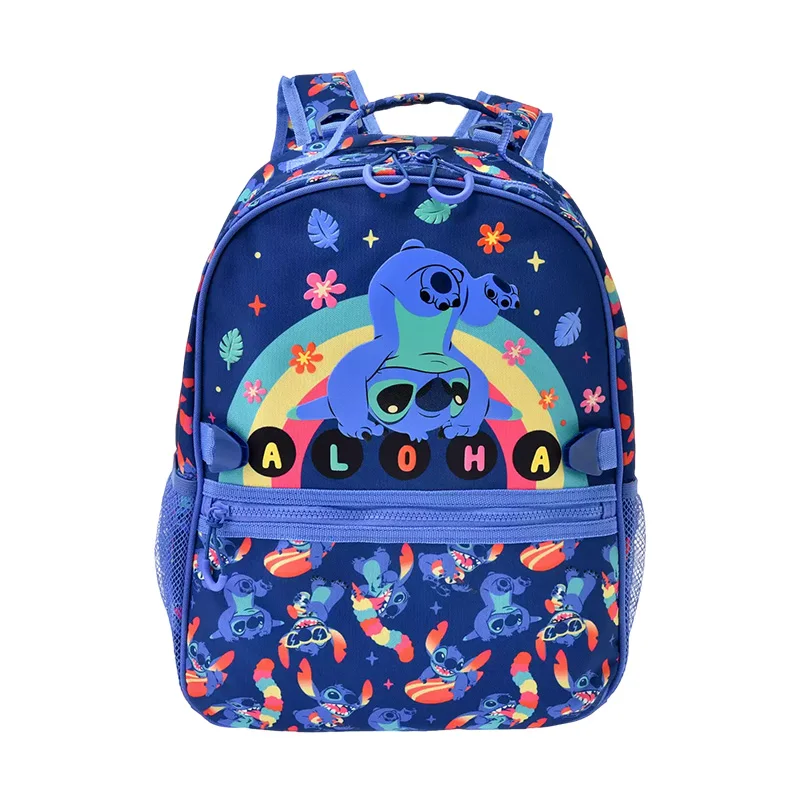 Disney Kids Backpack New Cartoon Returned To Campus Series Frozen Mickey Minnie Stitch Backpack Student Bag Shoulder Schoolbag