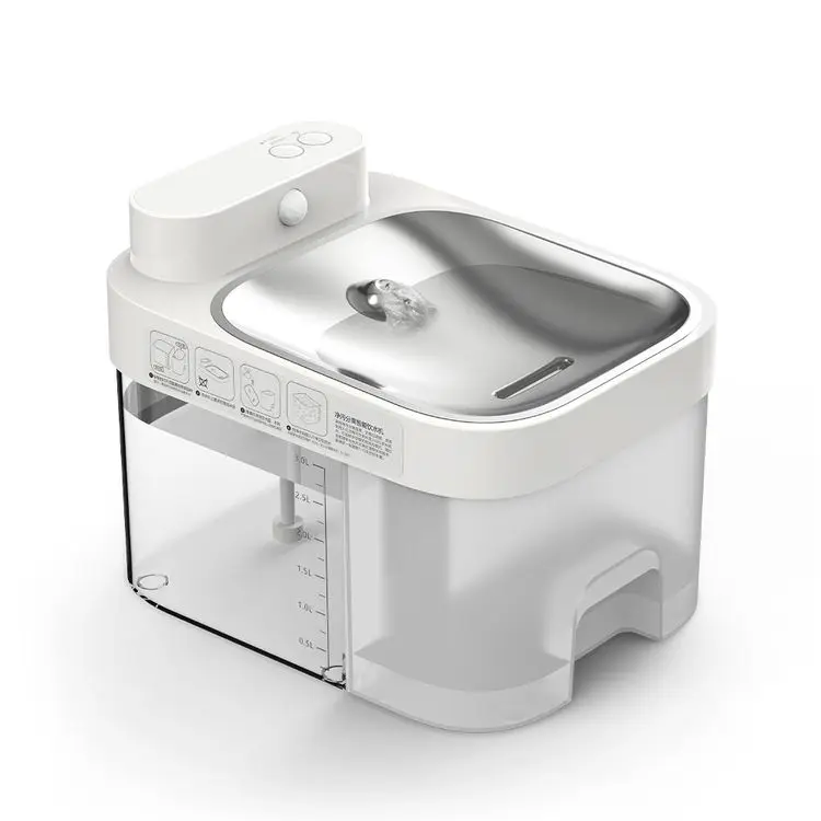 

Hot Selling Pet Water Dispenser Automatic Induction Support APP Control Cat Water Dispenser Factory Wholesale Price