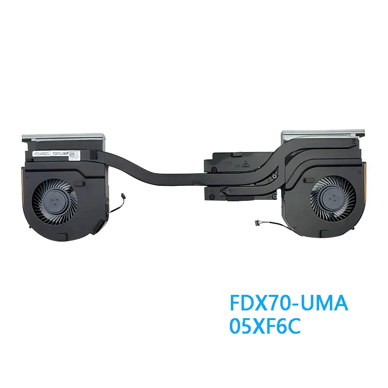 

NEW ORIGINAL LAPTOP CPU GPU COOLING FAN With Heatsink For DELL Precision 7750 FDX70-UMA 05XF6C