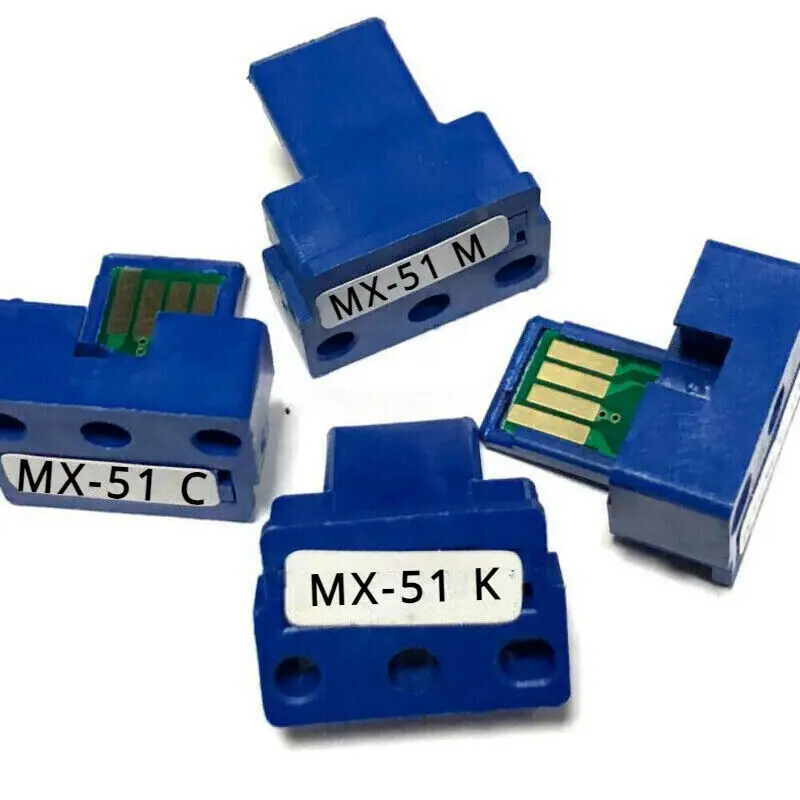 

Toner Chip (MX-51) for Sharp MX-4110,4111,4112,5110,5111,5112,4128,5128.4140N