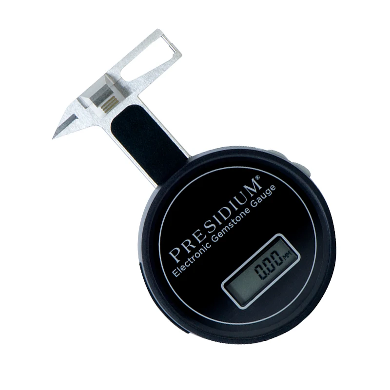 Presidium Electronic Digital Gemstone Gauge Meter PEGG 0.01mm Accuracy Digital Carat Millimeter for Round Brilliant-Cut Diamonds