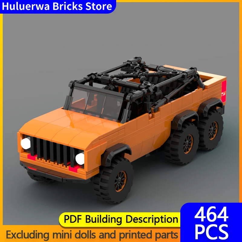 

Speed Racing Car Model MOC Building Bricks II Off-Road Vehicle Modular Technology Gifts Holiday Assemble Children Toy Suit