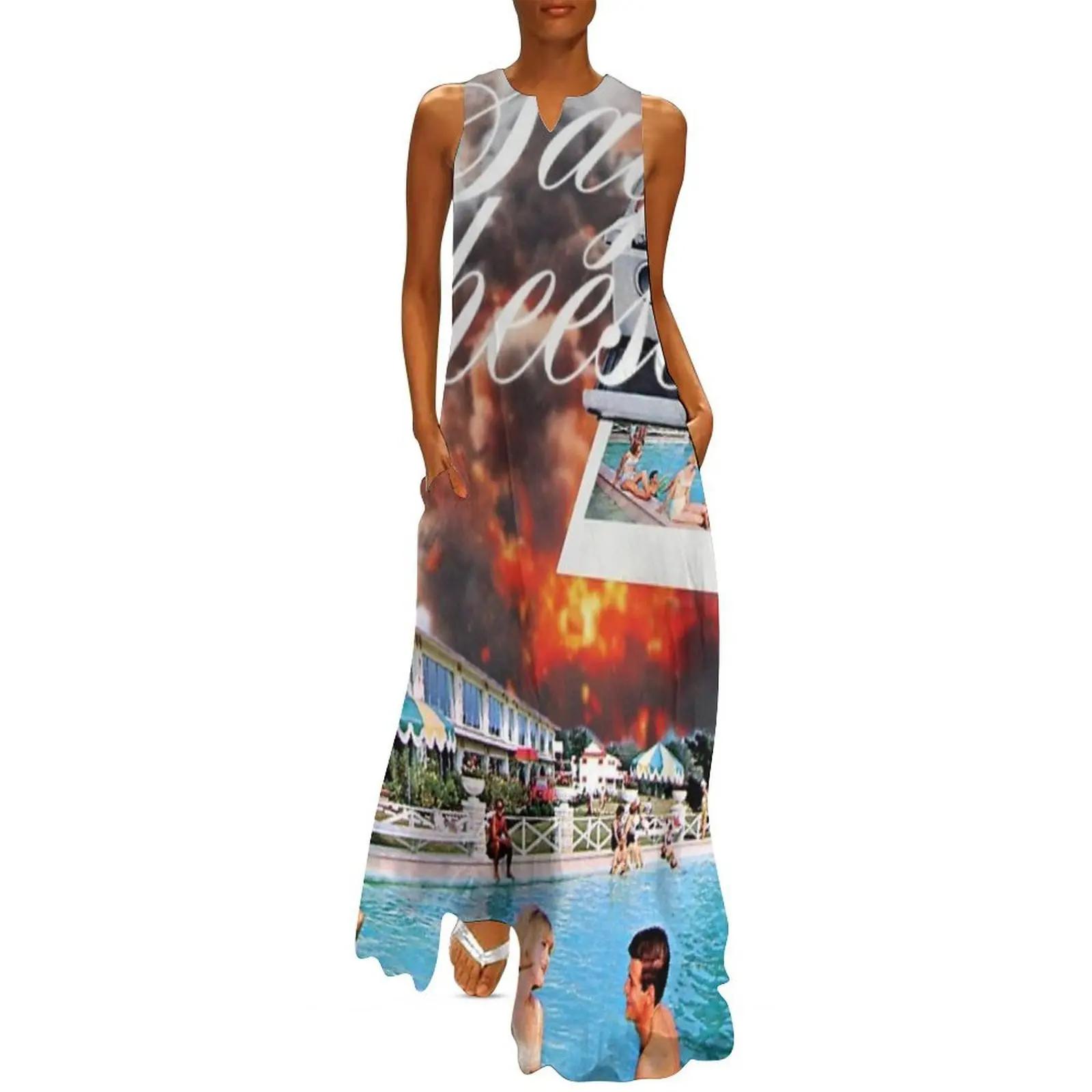 

Say Cheese! (Everything is fine vol. II) Long Dress Clothing women's clothing trend 2025 womans clothing
