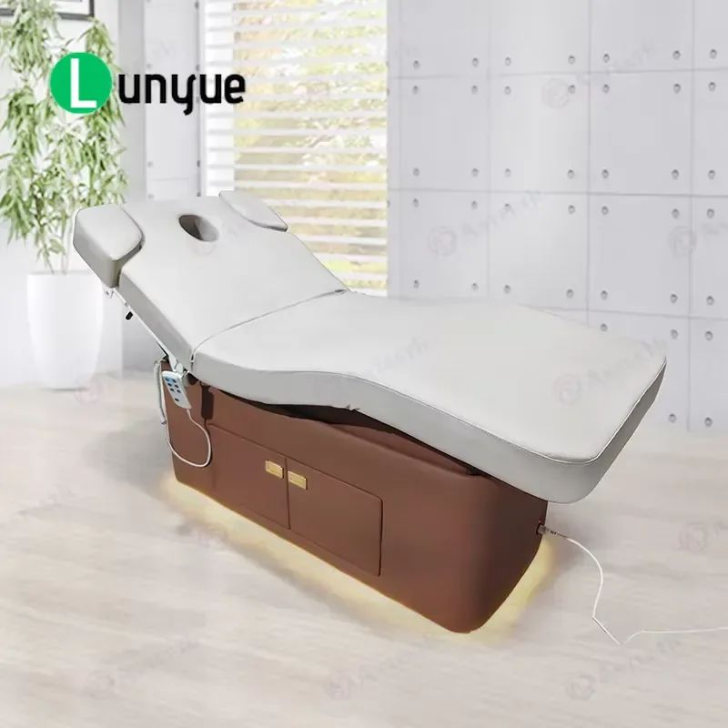 4 Motor Beauty Bed New Design Massage Table for Spa Cosmetic Eyelash Tattoo Furniture Comfortable Sofa Chair