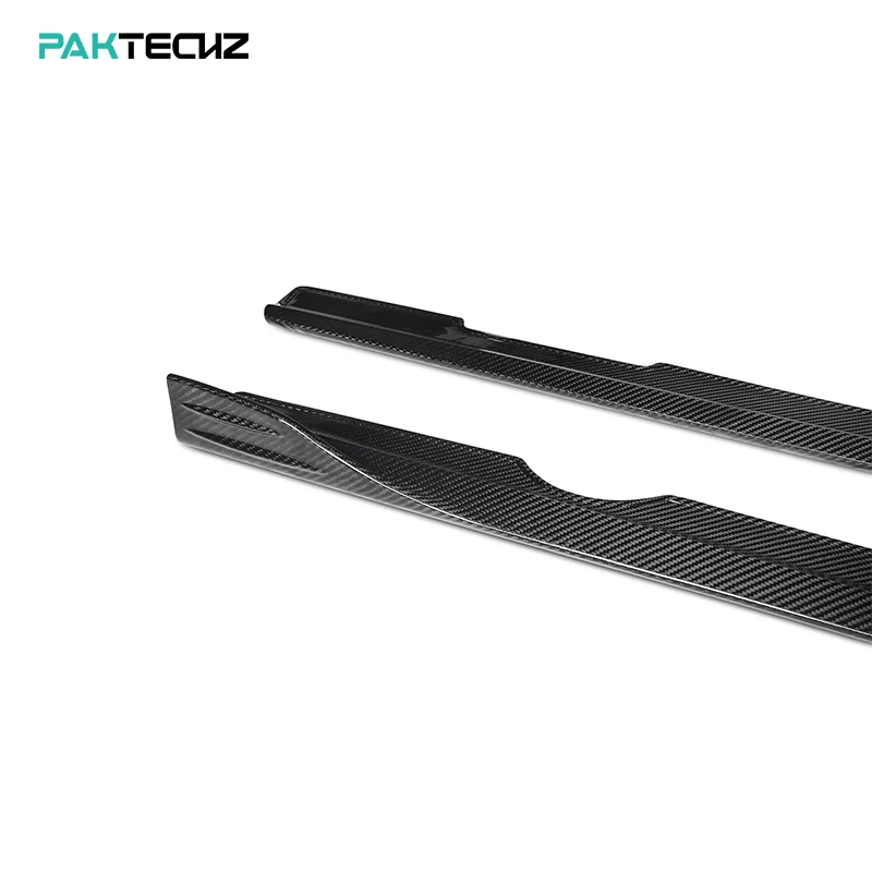 

Запчасти из углеродного волокна Paktechz Prepreg, боковая юбка для Mercedes Benz W177 a Class Sport A35 A45s Hatchback Ver1