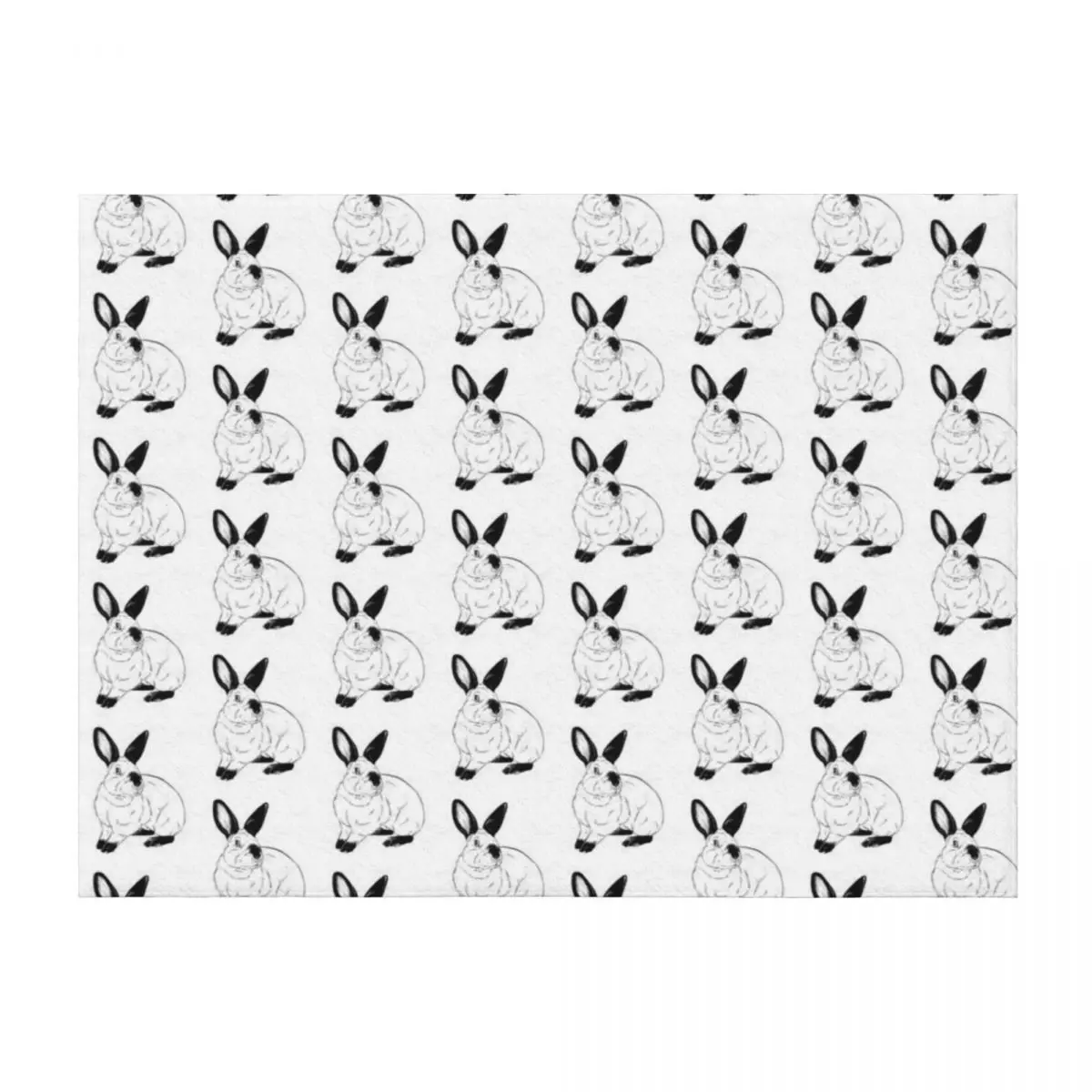 أرنب كاليفورنيا رمي بطانية سرير ناعم بطانيات متحركة للطفل للأطفال الرضع