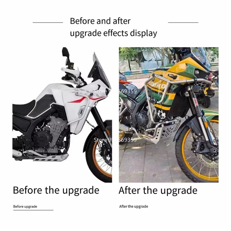 For KOVE 800X Kove 800 X Protective bar refitting parts Engine bumper fuel tank protective bar anti-falling protective bar